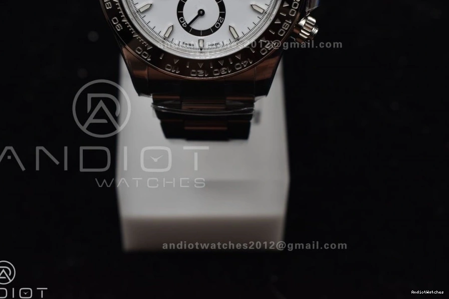 Rolex SL4801 Daytona 126500 Factory VS 1:1 Steel Movement 904L In White 1054 Dial FreshLook SBF 0823